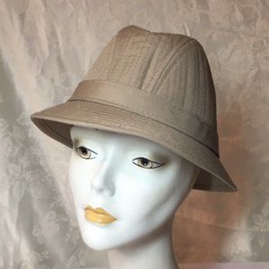 Vintage Traditional TOTES Tan Taupe Rain Hat (Sm)